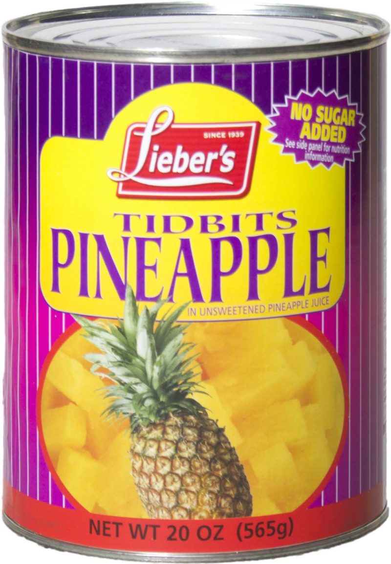 Liebers Pineapple Tidbits