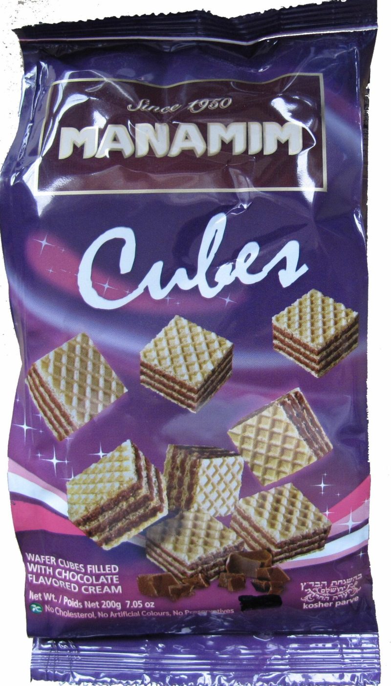 Manamim Chocolate Wafer Cubes